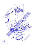 CARENAGE INFERIEUR pour Yamaha 6D Manual Start, Tiller Handle, Manual Tilt, Shaft 15