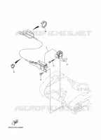 PIÈCES OPTIONNELLES 2 pour Yamaha F175C Electric Starter, Remote Control, Power Trim & Tilt, Shaft 20