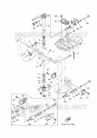 SUPPORT 2 pour Yamaha F175C Electric Starter, Remote Control, Power Trim & Tilt, Shaft 20