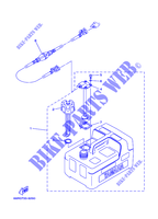 RESERVOIR A CARBURANT pour Yamaha 6D 2 Stroke, Manual Starter, Tiller Handle, Manual Tilt de 2002
