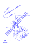 RESERVOIR A CARBURANT pour Yamaha 6D 2 Stroke, Manual Starter, Tiller Handle, Manual Tilt de 2002