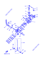 COMMANDE D'ACCELERATEUR pour Yamaha 6D 2 Stroke, Manual Starter, Tiller Handle, Manual Tilt de 2001
