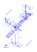 COMMANDE D'ACCELERATEUR pour Yamaha 6D 2 Stroke, Manual Starter, Tiller Handle, Manual Tilt de 2001