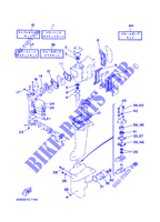 KIT DE REPARATION 1 pour Yamaha 6D 2 Stroke, Manual Starter, Tiller Handle, Manual Tilt de 2001