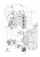 ADMISSION 1 pour Yamaha F200F Electric Starter, Remote Control, Power Trim & Tilt, Shaft 20