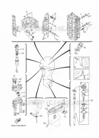 PIECES D'ENTRETIEN pour Yamaha F200F Electric Starter, Remote Control, Power Trim & Tilt, Shaft 20