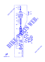DEMARREUR pour Yamaha 6D 2 Stroke, Manual Starter, Tiller Handle, Manual Tilt de 1998