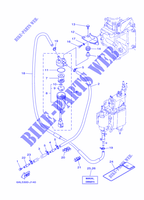 ALIMENTATION CARBURANT 1 pour Yamaha F225B Electric Starter, Remote Control, Power Trim & Tilt, Shaft 30
