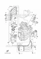 ADMISSION 1 pour Yamaha F225F Electric Starter, Remote Control, Power Trim & Tilt, Shaft 30