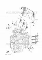 PARTIE ELECTRIQUE 2 pour Yamaha F225F Electric Starter, Remote Control, Power Trim & Tilt, Shaft 30