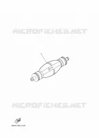 ALIMENTATION CARBURANT 2 pour Yamaha LF150X Counter Rotation, Electric Starter, Tiller & Remote Control, Power Trim & Tilt, Shaft 25