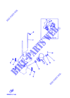 BOITIER D'HELICE ET TRANSMISSION 2 pour Yamaha 8C Manual Starter, Tiller Handle, Manual Tilt, Pre-Mixing de 2007