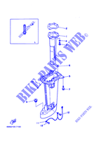 FOURREAU   FUT pour Yamaha 8C Manual Starter, Tiller Handle, Manual Tilt, Pre-Mixing de 2007