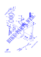ELECTRIQUE pour Yamaha 8C Manual Starter, Tiller Handle, Manual Tilt, Pre-Mixing de 2007