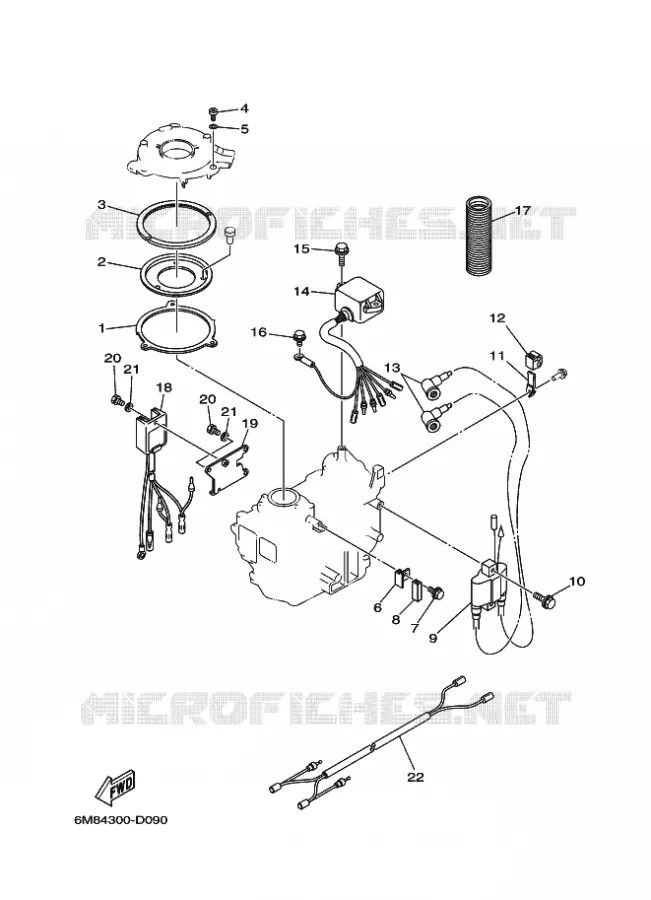 ELECTRIQUE Yamaha OUTBOARD ENGINES 8hp (5.9kW) 2007 8  8C