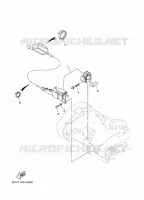 PIÈCES OPTIONNELLES 2 pour Yamaha LF200X Counter Rotation, Electric Starter, Remote Control, Power Trim & Tilt, Shaft 25