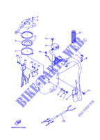 ELECTRIQUE pour Yamaha 8C Manual Starter, Tiller Handle, Manual Tilt, Pre-Mixing, Shaft 15