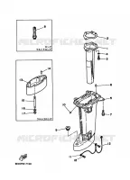 FOURREAU   FUT pour Yamaha 8C 2 Stroke, Manual Starter, Tiller Handle, Manual Tilt de 1997