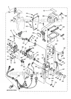 BOITIER DE COMMANDE A DISTANCE pour Yamaha L150A Electric Starter, Remote Control, Power Trim & Tilt, Shaft 25