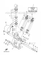 SYSTEME D'INCLINAISON 1 pour Yamaha L150F Left Hand, Electric Start, Remote Control, Power Trim & Tilt, Oil injection, Shaft 25