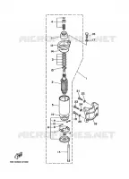 PIÈCES OPTIONNELLES 2 pour Yamaha 8C 2 Stroke, Manual Starter, Tiller Handle, Manual Tilt de 1989