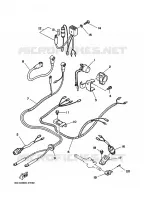 PIÈCES OPTIONNELLES 3 pour Yamaha 8C 2 Stroke, Manual Starter, Tiller Handle, Manual Tilt de 1989