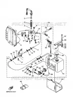RESERVOIR D'HUILE pour Yamaha Z150Q 2 Stroke, High Pressure Direct injection, Electric Starter, Remote Control, Power Trim & Tilt de 2000