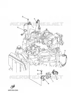 PIECES ELECTRIQUE 4 pour Yamaha Z175T Electric Start, Power Trim & Tilt, Remote Control, Shaft 25