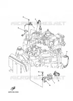 PIECES ELECTRIQUE 4 pour Yamaha Z200P Electric Starter, Remote Control, Power Trim & Tilt, Oil injection, Shaft 20