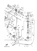 ALIMENTATION CARBURANT 1 pour Yamaha Z200P Electric Starter, Remote Control, Power Trim & Tilt, Oil injection, Shaft 20