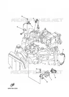 PIECES ELECTRIQUE 4 pour Yamaha Z200P Electric Starter, Remote Control, Power Trim & Tilt, Oil injection, Shaft 20