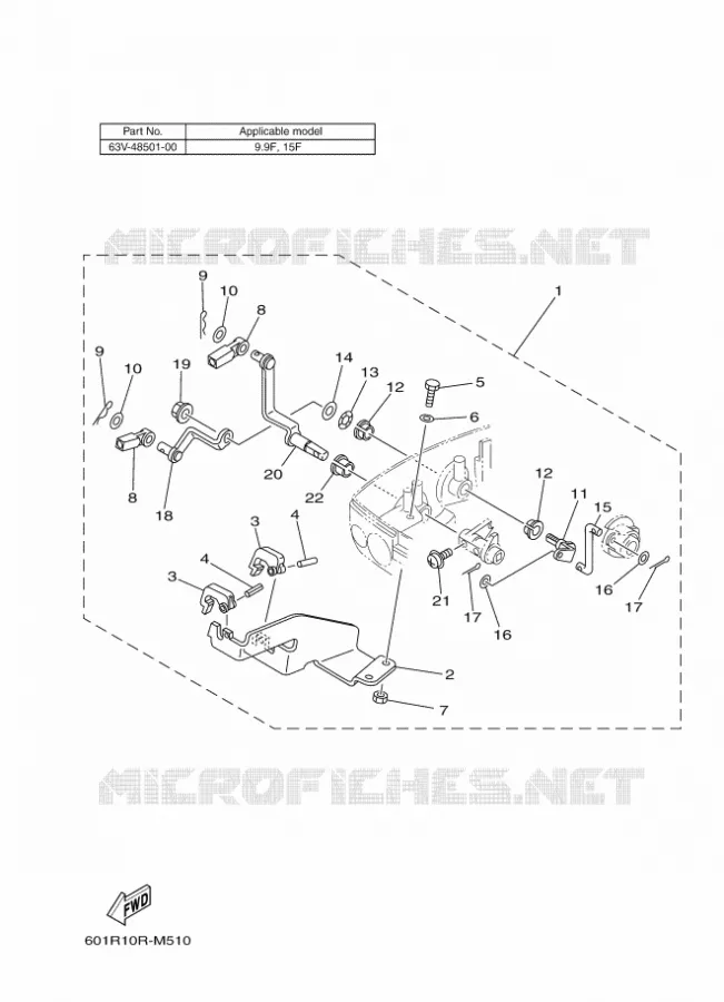 FIXATION BOITIER DE COMMANDE A DISTANCE 2 Yamaha OUTBOARD ENGINES 2015 2015 RIGGING REMOCON-2015  RIGGING REMOCON-2015