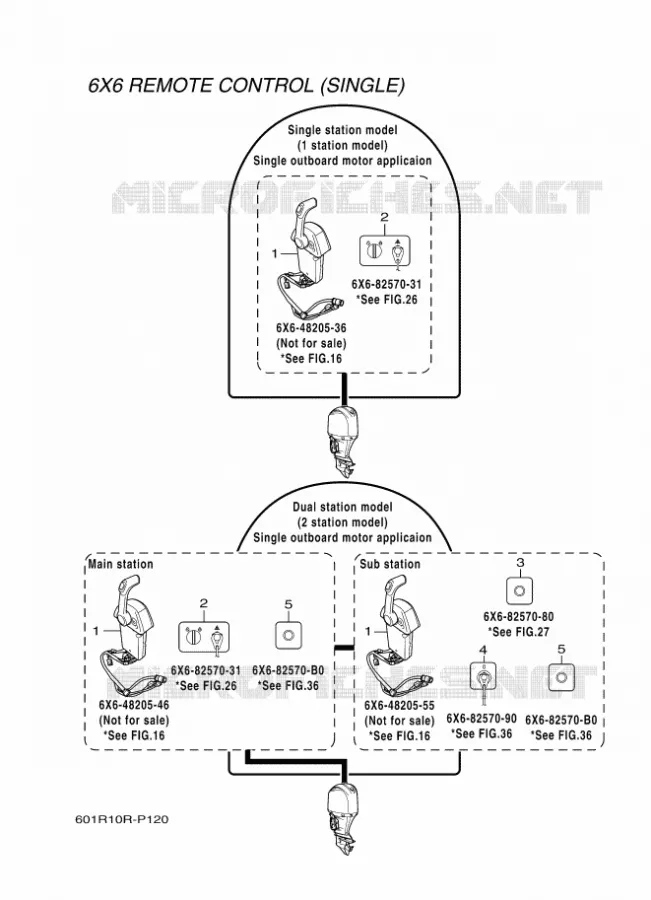 SCHEMA DE PRESENTATION 1 (SIMPLE) Yamaha OUTBOARD ENGINES 2015 2015 RIGGING REMOCON-2015  RIGGING REMOCON-2015