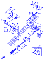 COMMANDE D'ACCELERATEUR pour Yamaha 9.9D 2 Stroke de 1985