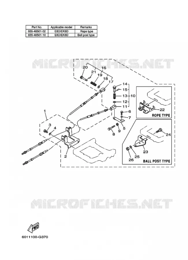 FIXATION BOITIER DE COMMANDE A DISTANCE 1 Yamaha OUTBOARD ENGINES 2017 2017 RIGGING REMOCON-2017  RIGGING REMOCON-2017