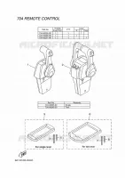 BOITIER DE COMMANDE A DISTANCE 2 pour Yamaha RIGGING REMOCON-2018 de 2018