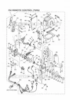 BOITIER DE COMMANDE A DISTANCE 5 pour Yamaha RIGGING REMOCON-2018 de 2018
