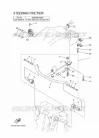 PIECES DE DIRECTION 9 pour Yamaha RIGGING PARTS-2009 de 2009