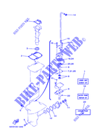 KIT DE REPARATION 2 pour Yamaha 9.9F Manual Starter, Tiller Handle, Manual Tilt, Pre-Mixing, Shaft 15