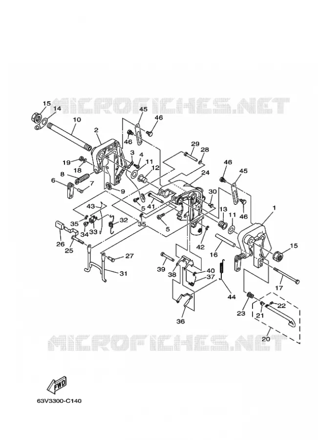 ARAIGNEE Yamaha OUTBOARD ENGINES 9.9hp (7.3kW) 2010 9.9  9.9FMHS