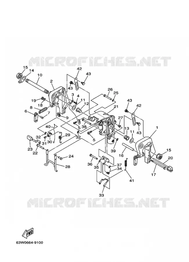 ARAIGNEE Yamaha OUTBOARD ENGINES 9.9hp (7.3kW) 1999 9.9  9.9F