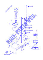 KIT DE REPARATION 2 pour Yamaha 15F Manual Starter, Tiller Handle, Manual Tilt, Shaft 15