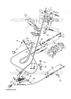 CABLE DE COMMANDE pour Yamaha GP800A-C de 2004