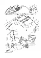 HULL & DECK pour Yamaha GP800A-Z de 2001