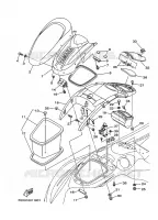 ENGINE HATCH 2 pour Yamaha GP800A-Z de 2001