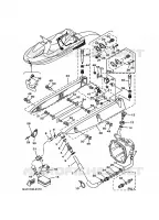 HULL & DECK pour Yamaha GP800W de 1998