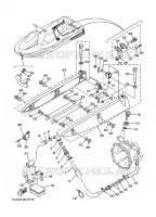 HULL & DECK pour Yamaha GP800X de 1999