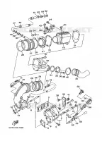 ECHAPPEMENT 1 pour Yamaha GP760 de 2001