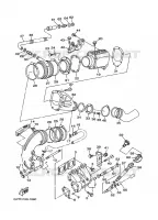 ECHAPPEMENT 1 pour Yamaha GP760 de 2001