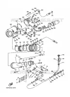 ECHAPPEMENT 1 pour Yamaha XA800 de 2001